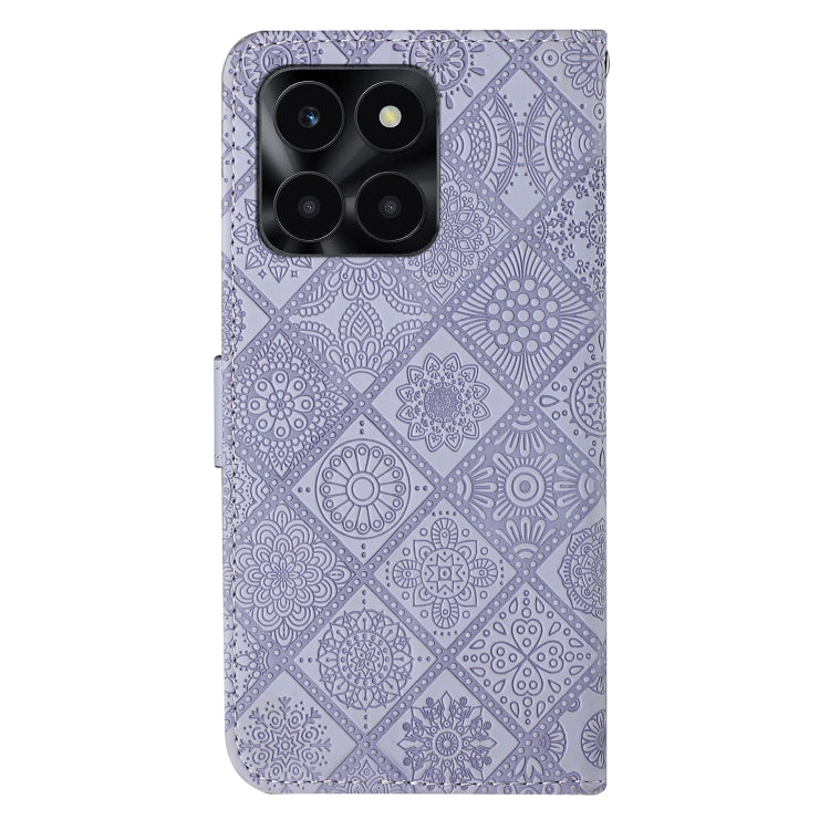 For Honor X6a / X6b Ethnic Style Embossed Pattern Leather Phone Case