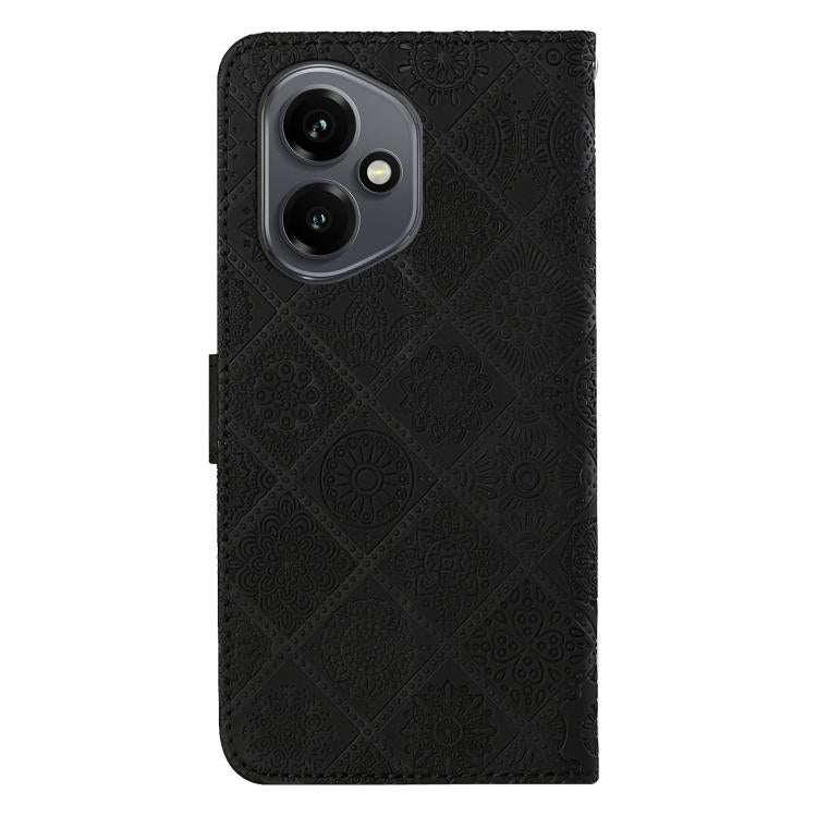 For Honor 400 Global 156.5mm Ethnic Style Embossed Pattern Leather Phone Case