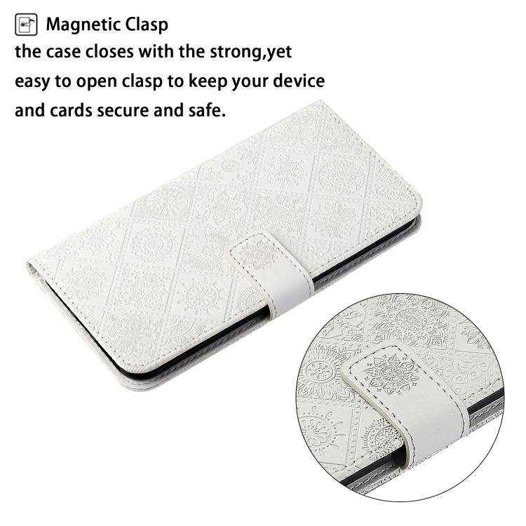 For Honor 400 Lite Global Ethnic Style Embossed Pattern Leather Phone Case