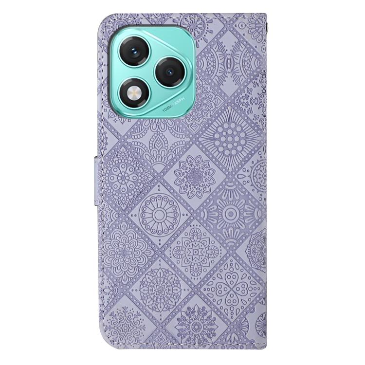 For Honor 400 Lite Global Ethnic Style Embossed Pattern Leather Phone Case