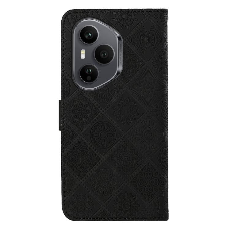 For Honor 400 Pro Global 160.8mm Ethnic Style Embossed Pattern Leather Phone Case