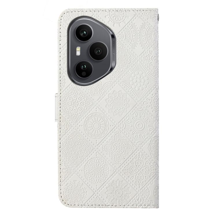 For Honor 400 Pro Global 160.8mm Ethnic Style Embossed Pattern Leather Phone Case