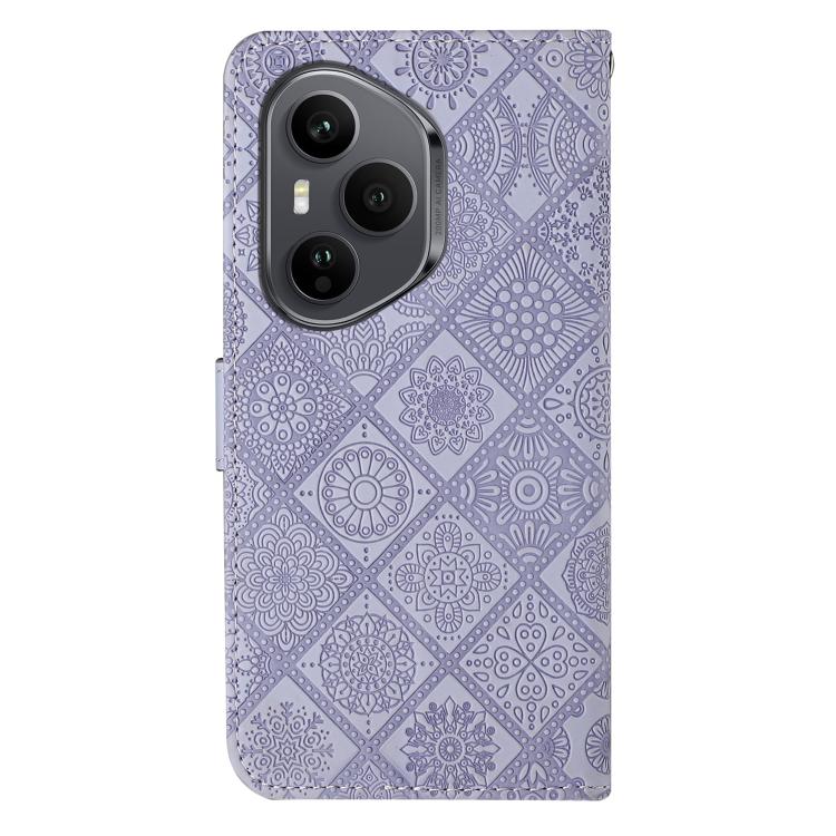 For Honor 400 Pro Global 160.8mm Ethnic Style Embossed Pattern Leather Phone Case
