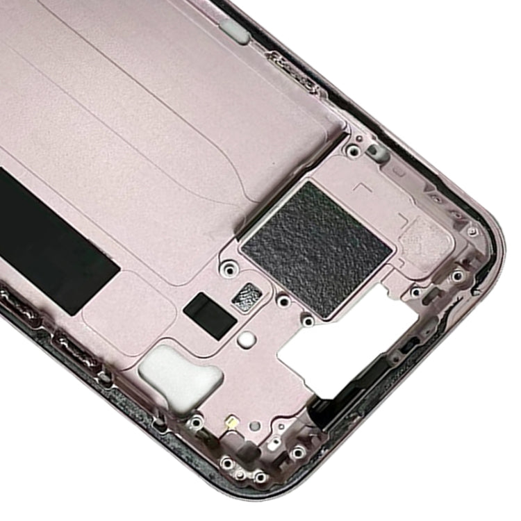 For iPhone 15 Middle Frame Bezel Plate with Side Keys + Card Tray, Version:US Version