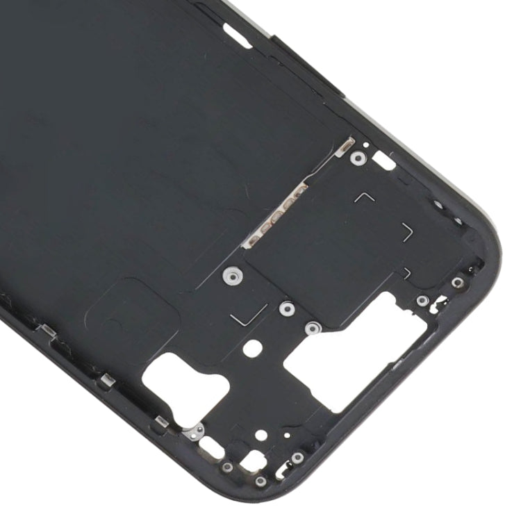 For iPhone 15 Middle Frame Bezel Plate with Side Keys + Card Tray, Version:China Version