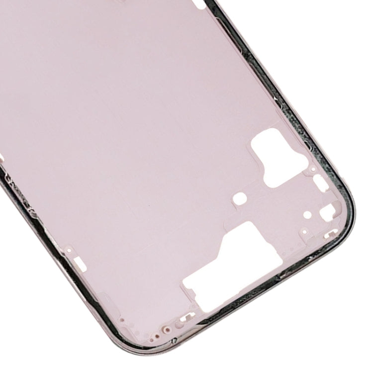 For iPhone 15 Middle Frame Bezel Plate with Side Keys + Card Tray, Version:China Version