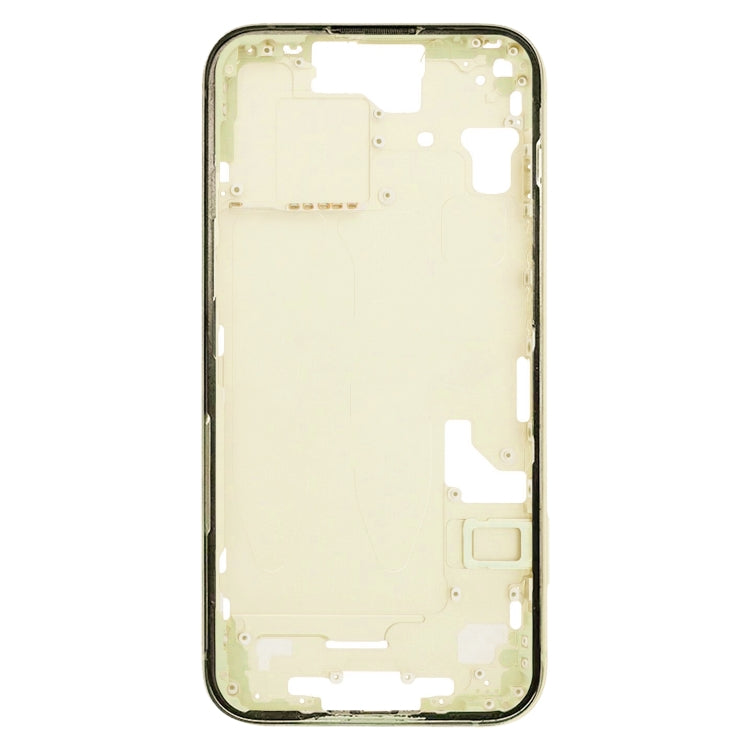 For iPhone 15 Middle Frame Bezel Plate with Side Keys + Card Tray, Version:CE EU Version