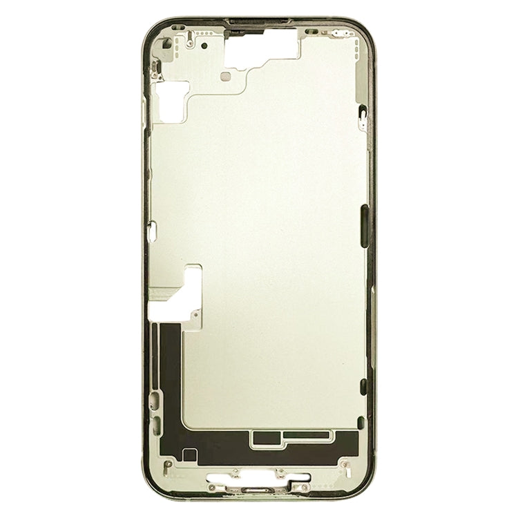 For iPhone 15 Middle Frame Bezel Plate with Side Keys + Card Tray, Version:CE EU Version