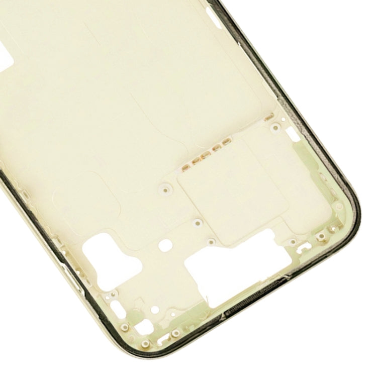 For iPhone 15 Middle Frame Bezel Plate with Side Keys + Card Tray, Version:CE EU Version