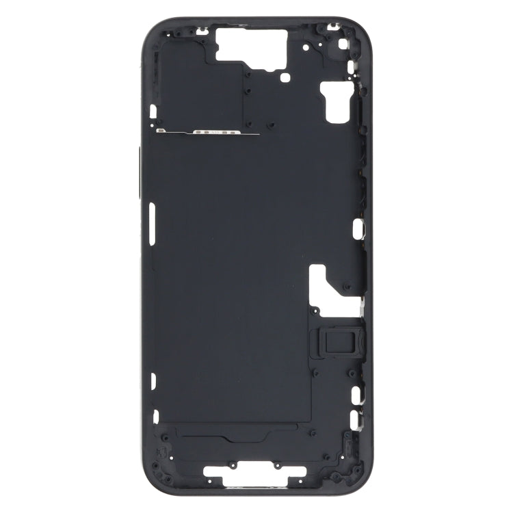 For iPhone 15 Plus Middle Frame Bezel Plate with Side Keys + Card Tray, Version:US Version