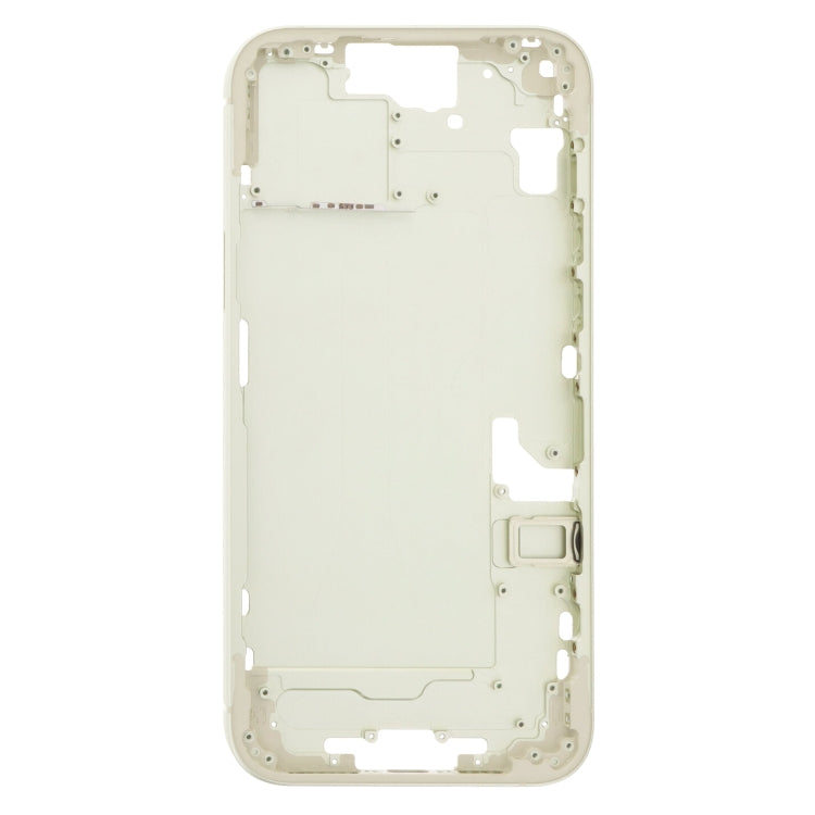 For iPhone 15 Plus Middle Frame Bezel Plate with Side Keys + Card Tray, Version:China Version