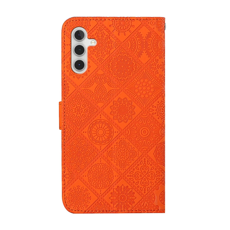 For Samsung Galaxy S25+ 5G Ethnic Style Embossed Pattern Leather Phone Case