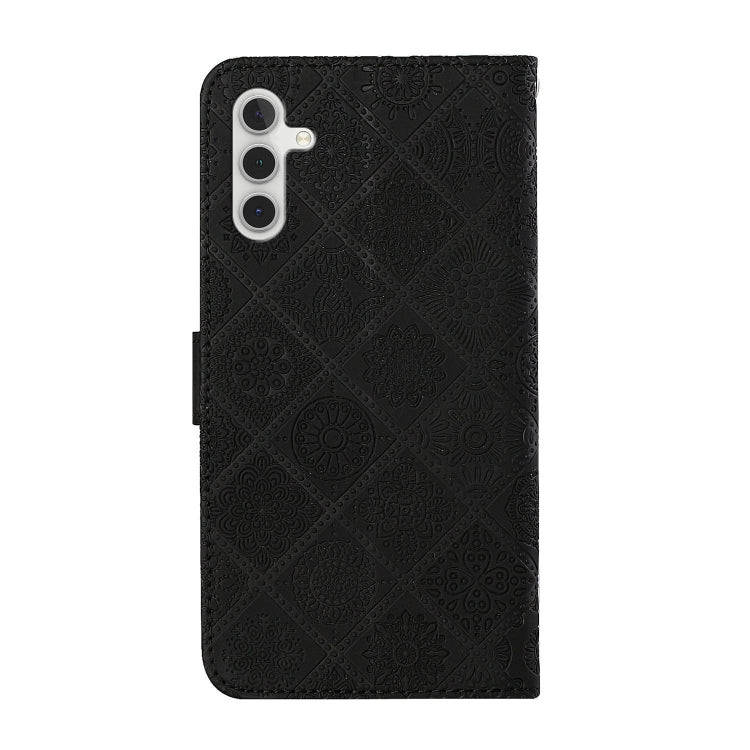 For Samsung Galaxy S25+ 5G Ethnic Style Embossed Pattern Leather Phone Case