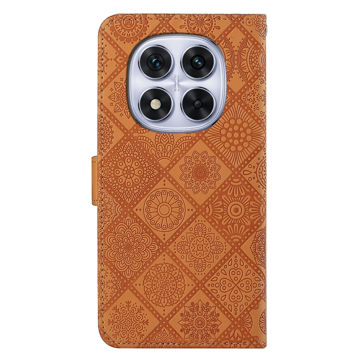 For Redmi Note 14 Pro 5G Ethnic Style Embossed Pattern Leather Phone Case