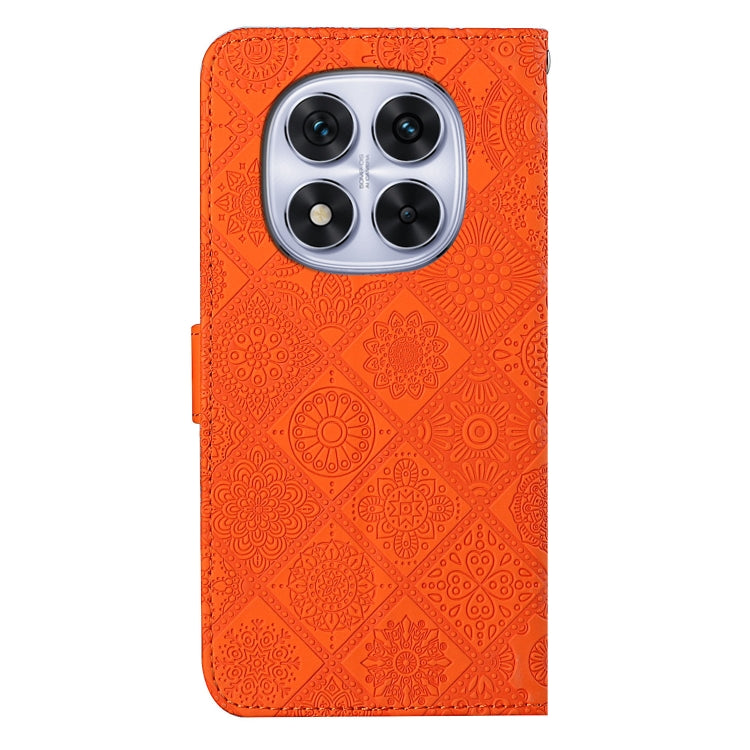 For Redmi Note 14 Pro 5G Ethnic Style Embossed Pattern Leather Phone Case