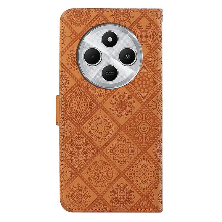 For Redmi A4 5G Ethnic Style Embossed Pattern Leather Phone Case