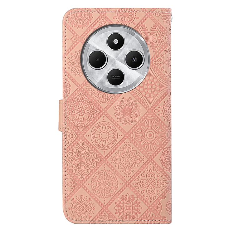 For Redmi A4 5G Ethnic Style Embossed Pattern Leather Phone Case