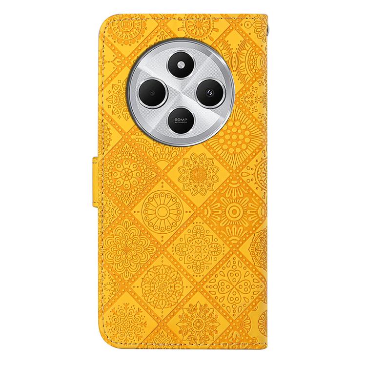 For Redmi A4 5G Ethnic Style Embossed Pattern Leather Phone Case