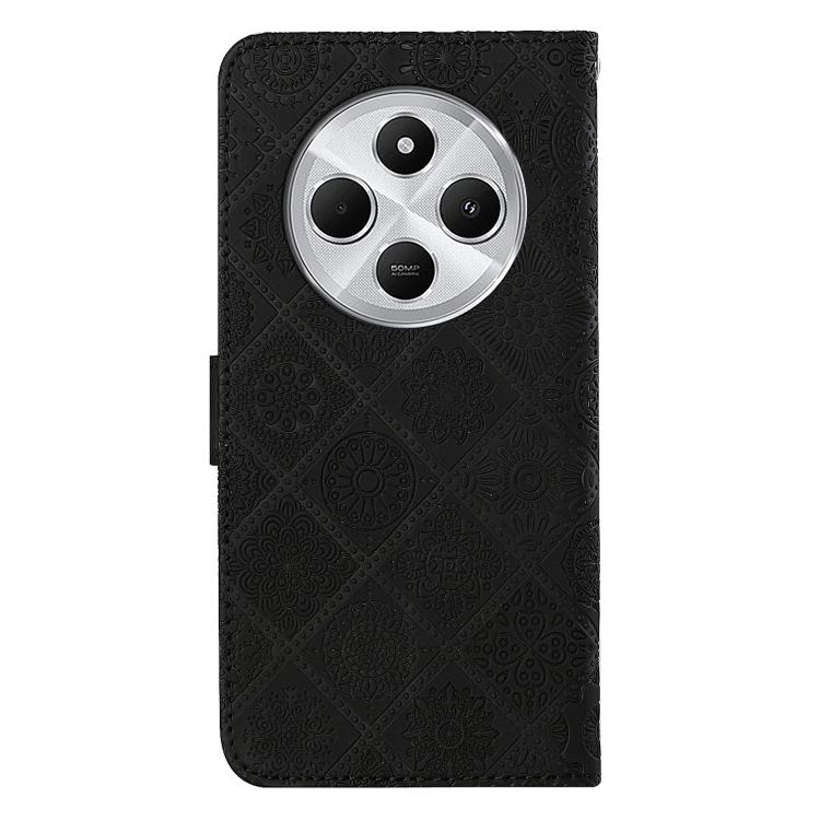 For Redmi A4 5G Ethnic Style Embossed Pattern Leather Phone Case