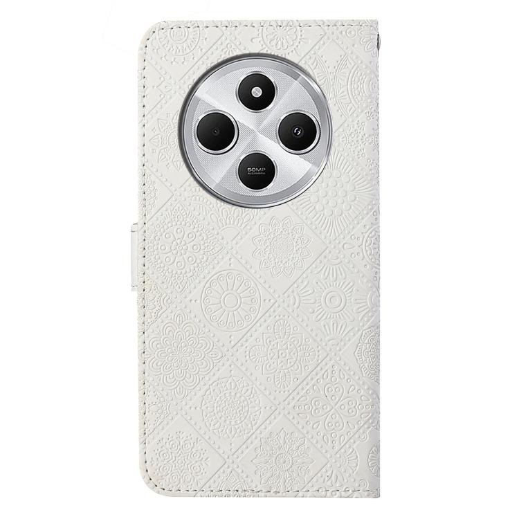 For Redmi A4 5G Ethnic Style Embossed Pattern Leather Phone Case