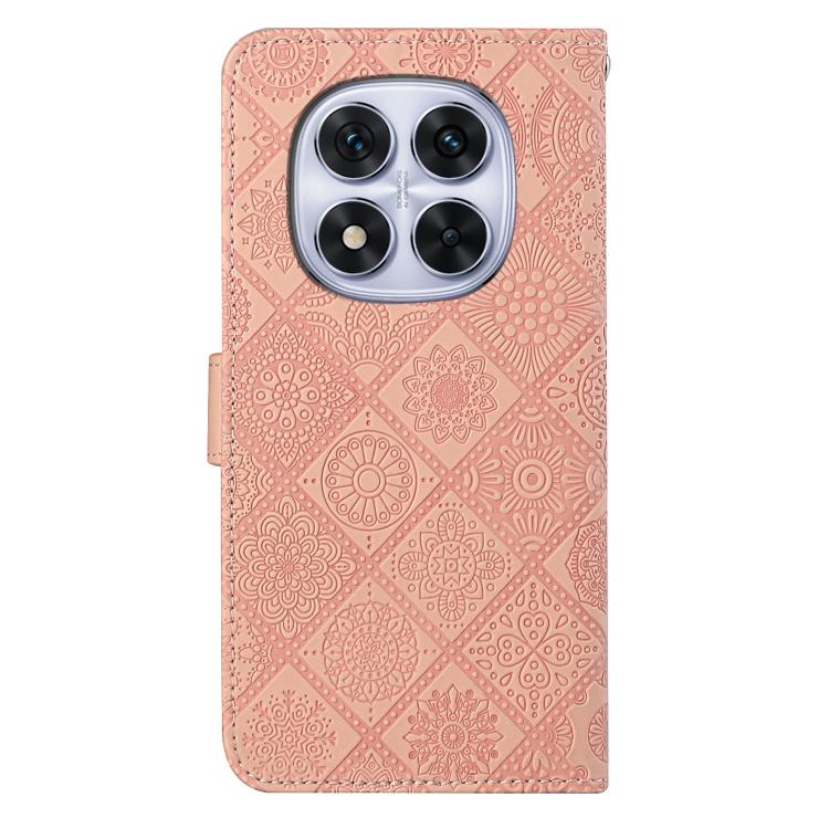 For Redmi Note 14 Pro 4G Ethnic Style Embossed Pattern Leather Phone Case