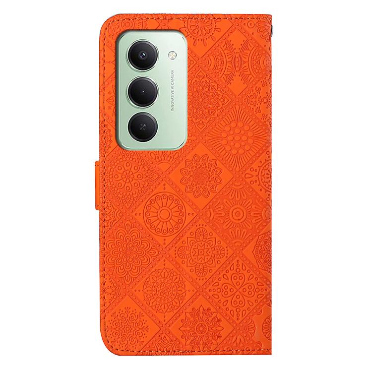 For Redmi 15 5G / 4G EU 171mm Ethnic Style Embossed Pattern Leather Phone Case