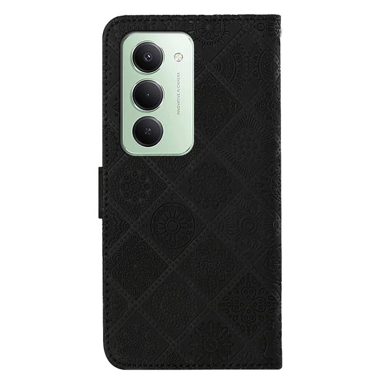 For Redmi 15 5G / 4G EU 171mm Ethnic Style Embossed Pattern Leather Phone Case