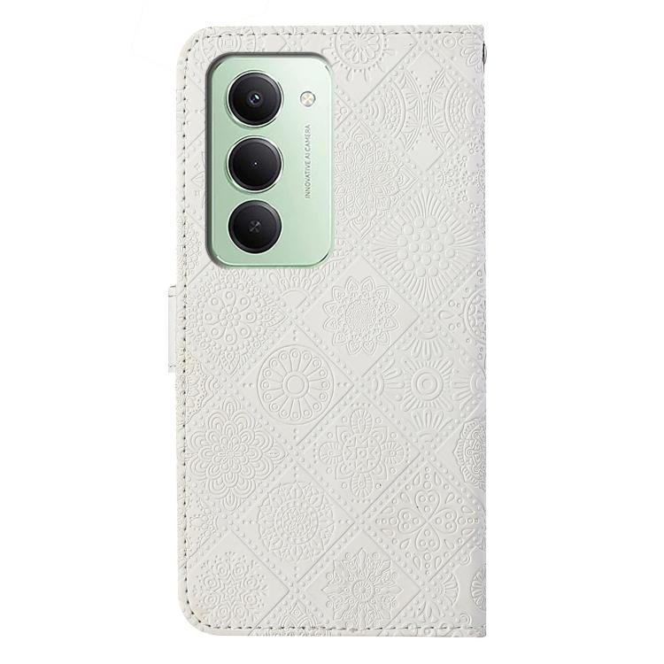 For Redmi 15 5G / 4G EU 171mm Ethnic Style Embossed Pattern Leather Phone Case