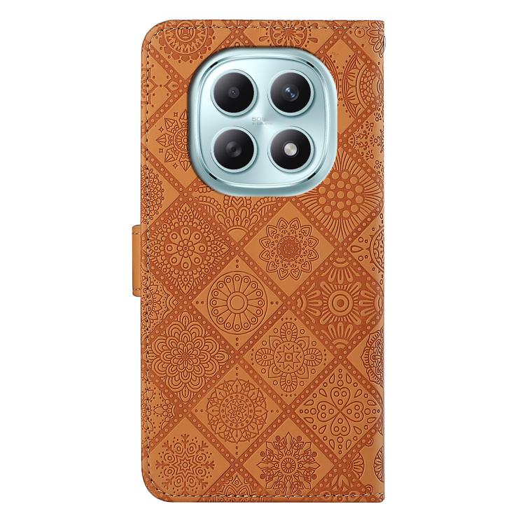 For Redmi Note 15 5G Global 164mm Ethnic Style Embossed Pattern Leather Phone Case