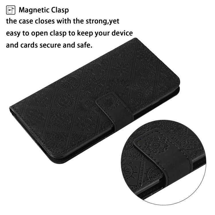 For Redmi Note 15 5G Global 164mm Ethnic Style Embossed Pattern Leather Phone Case