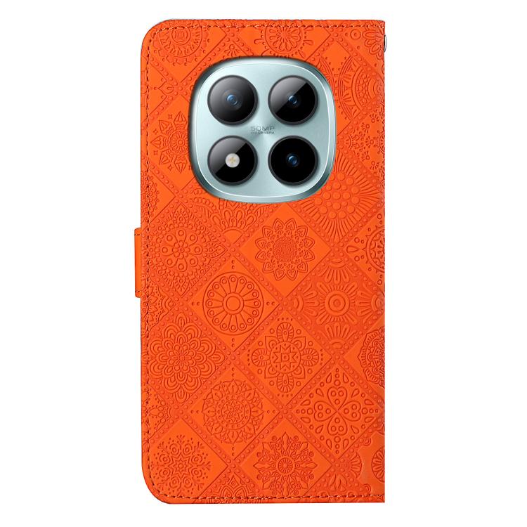 For Redmi Note 15 Pro 5G Global 163.6mm Ethnic Style Embossed Pattern Leather Phone Case