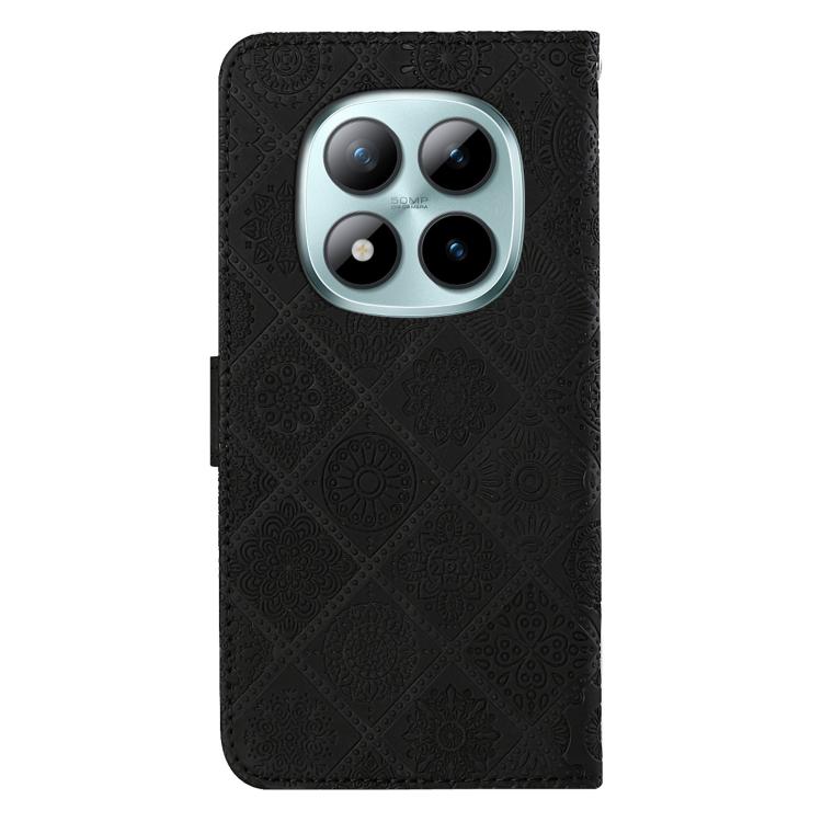 For Redmi Note 15 Pro 5G Global 163.6mm Ethnic Style Embossed Pattern Leather Phone Case