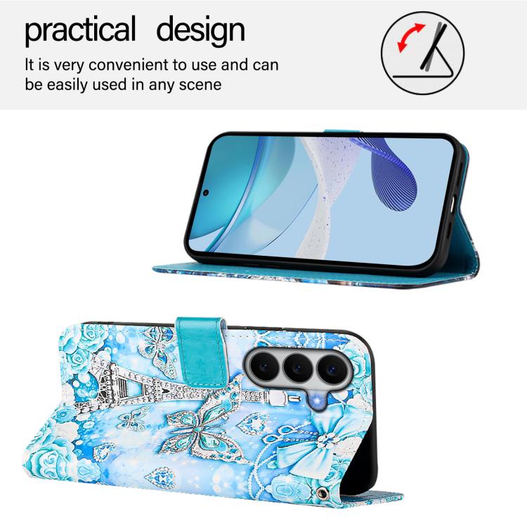 For Galaxy A27 5G Colored Drawing Pattern Plain Weave Leather Phone Case