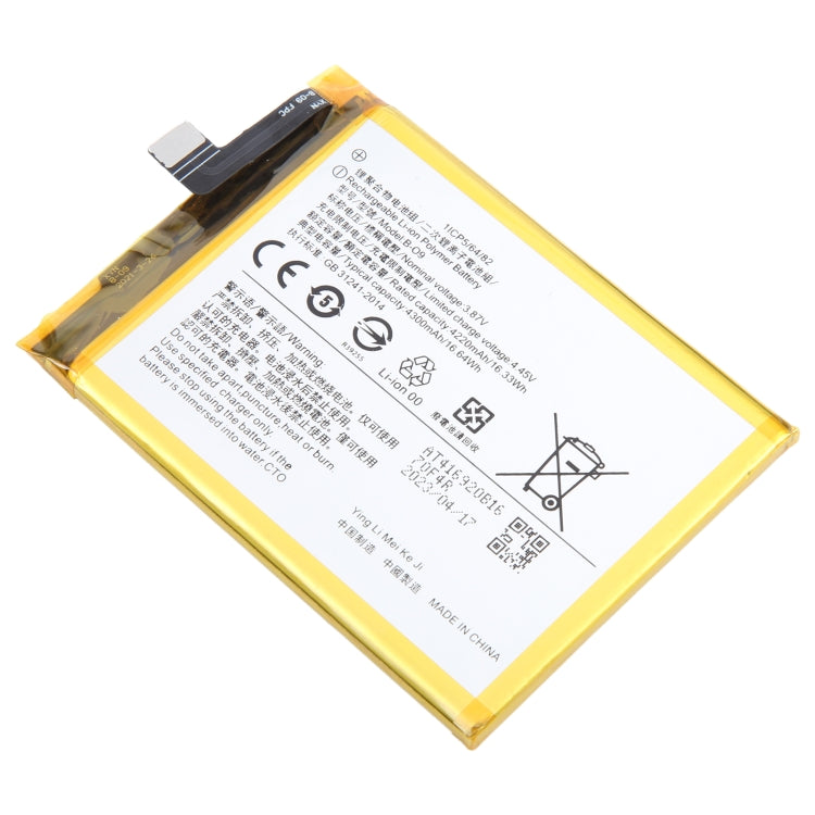 For vivo X60 V2045 B-O9 4300mAh Li-Polymer Battery Replacement