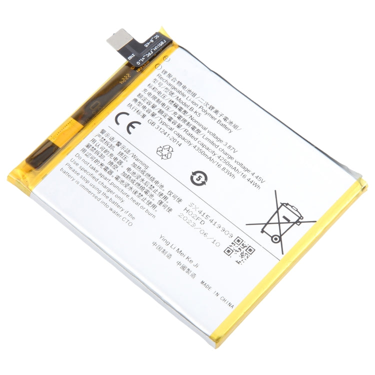 For vivo X30 Pro B-K5 4350mAh Li-Polymer Battery Replacement