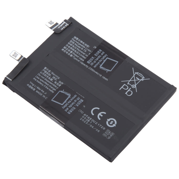 For vivo iQOO 9 B-T9 4350mAh Li-Polymer Battery Replacement