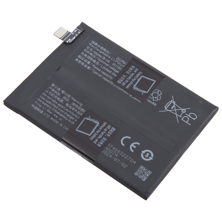 For vivo iQOO Neo6 SE B-U6 4700mAh Li-Polymer Battery Replacement