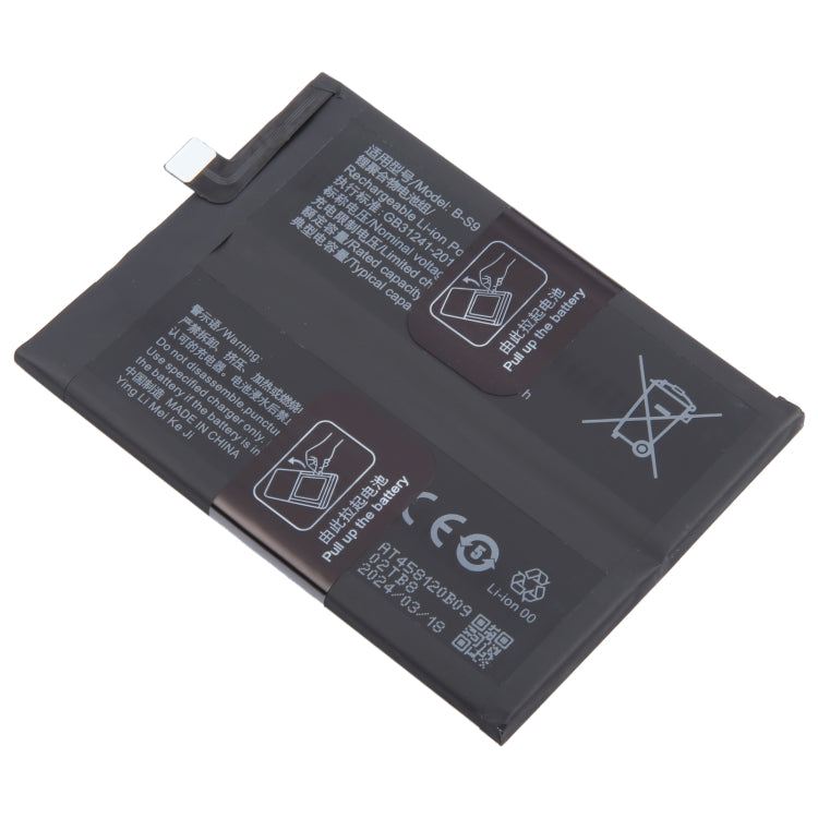 For vivo iQOO Neo5 S B-S9 4500mAh Li-Polymer Battery Replacement