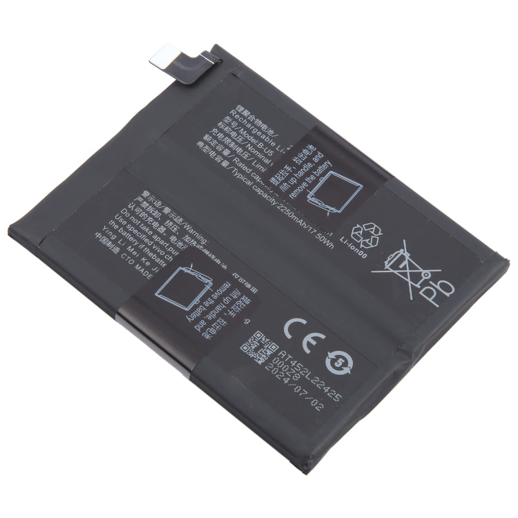 For vivo X80 B-U5 4500mAh Li-Polymer Battery Replacement