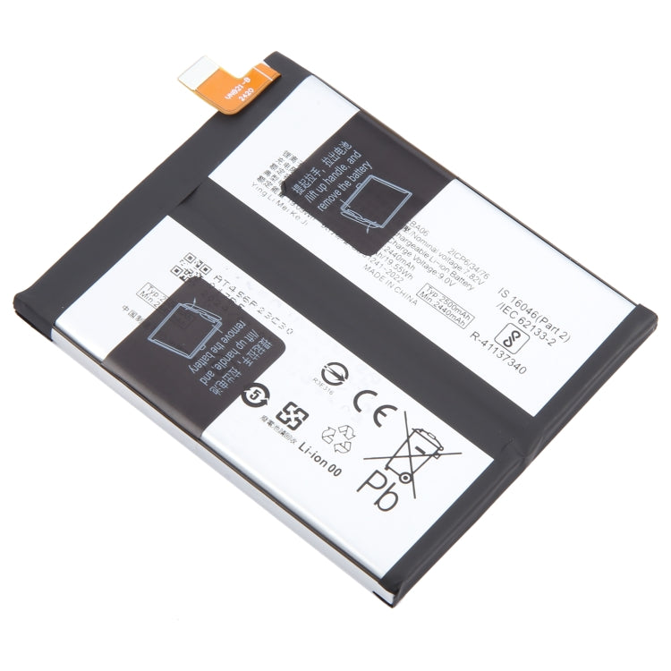 For vivo X100 BA06 5000mAh Li-Polymer Battery Replacement