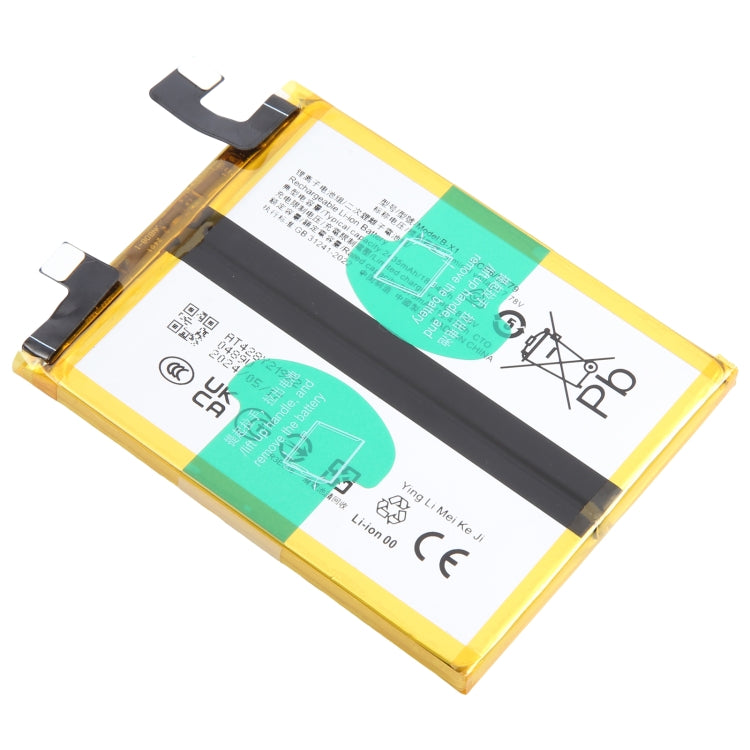 For vivo X90 Pro B-X1 4870mAh Li-Polymer Battery Replacement