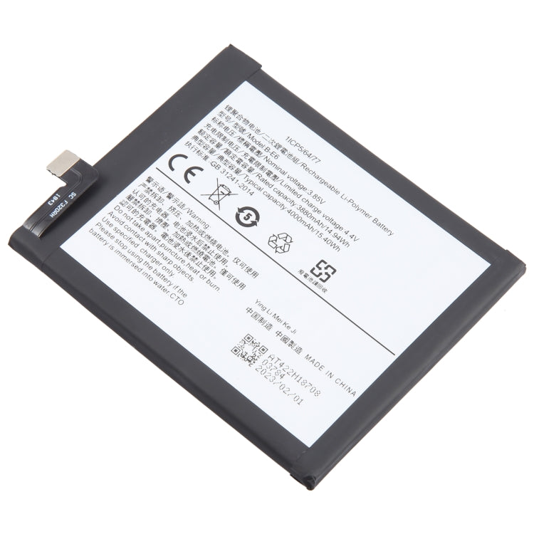 For vivo NEX S B-E6 4000mAh Li-Polymer Battery Replacement