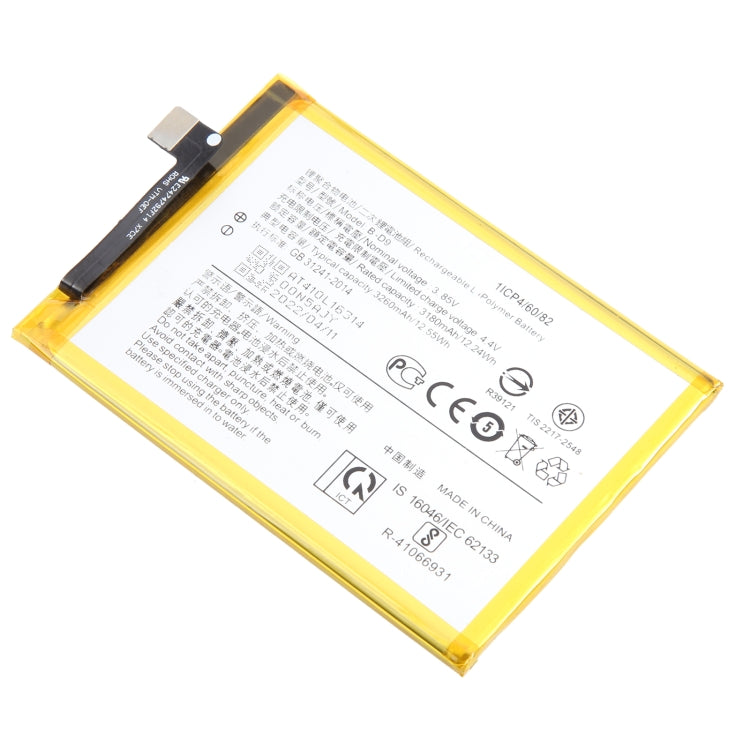 For vivo Z1 B-D9 3260mAh Li-Polymer Battery Replacement