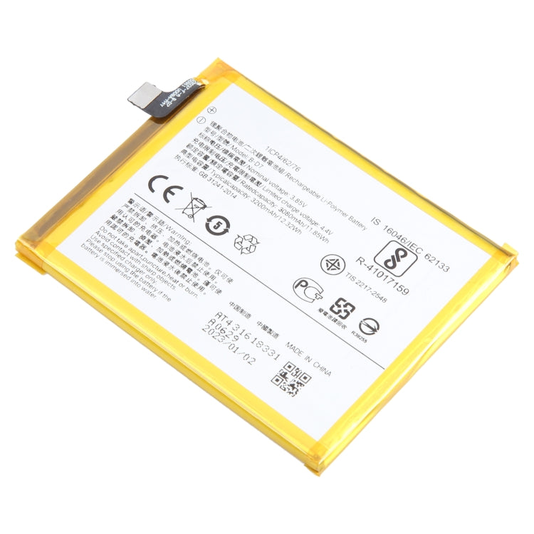 For vivo X21 UD B-D7 3200mAh Li-Polymer Battery Replacement