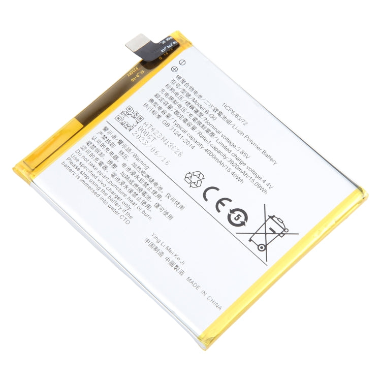 For vivo X27 B-G0 4000mAh Li-Polymer Battery Replacement