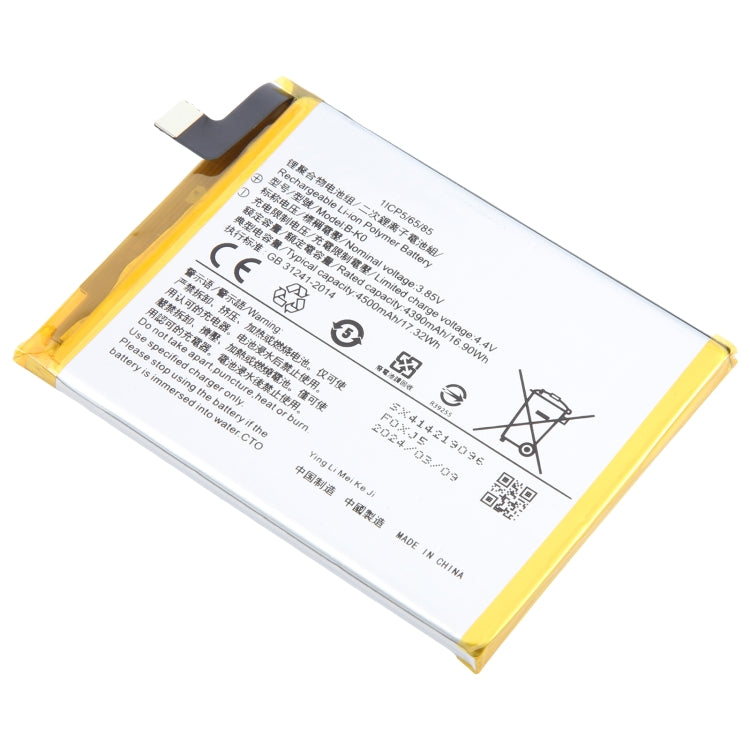 For vivo iQOO Neo 855 Racing B-K0 4500mAh Li-Polymer Battery Replacement