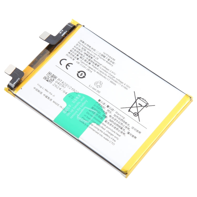 For vivo S17 Pro B-Z8 4600mAh Li-Polymer Battery Replacement