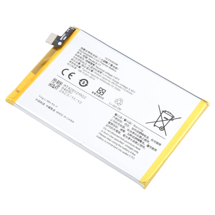 For vivo Y32 V2158A B-T7 5000mAh Li-Polymer Battery Replacement