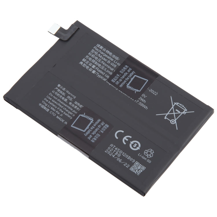 For vivo iQOO Z6 5G B-W8 5000mAh Li-Polymer Battery Replacement