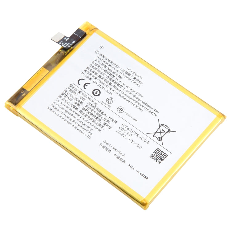 For vivo iQOO Z1x B-N6 5000mAh Li-Polymer Battery Replacement
